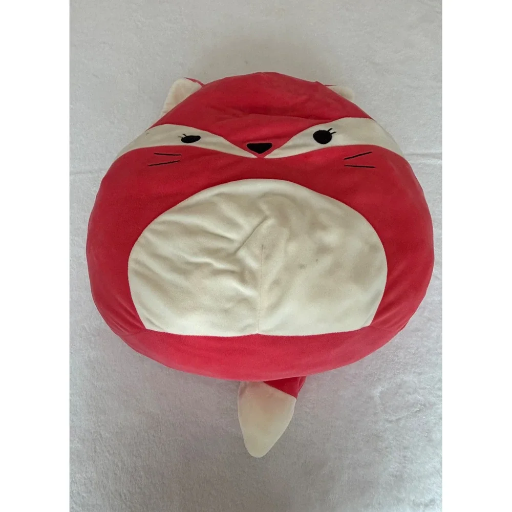 Squishmallow Fifi the Red Fox Plush Stuffed Animal Toy Red White Large Plushy